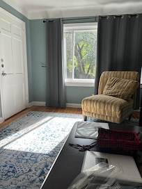 Lots of light in the living room