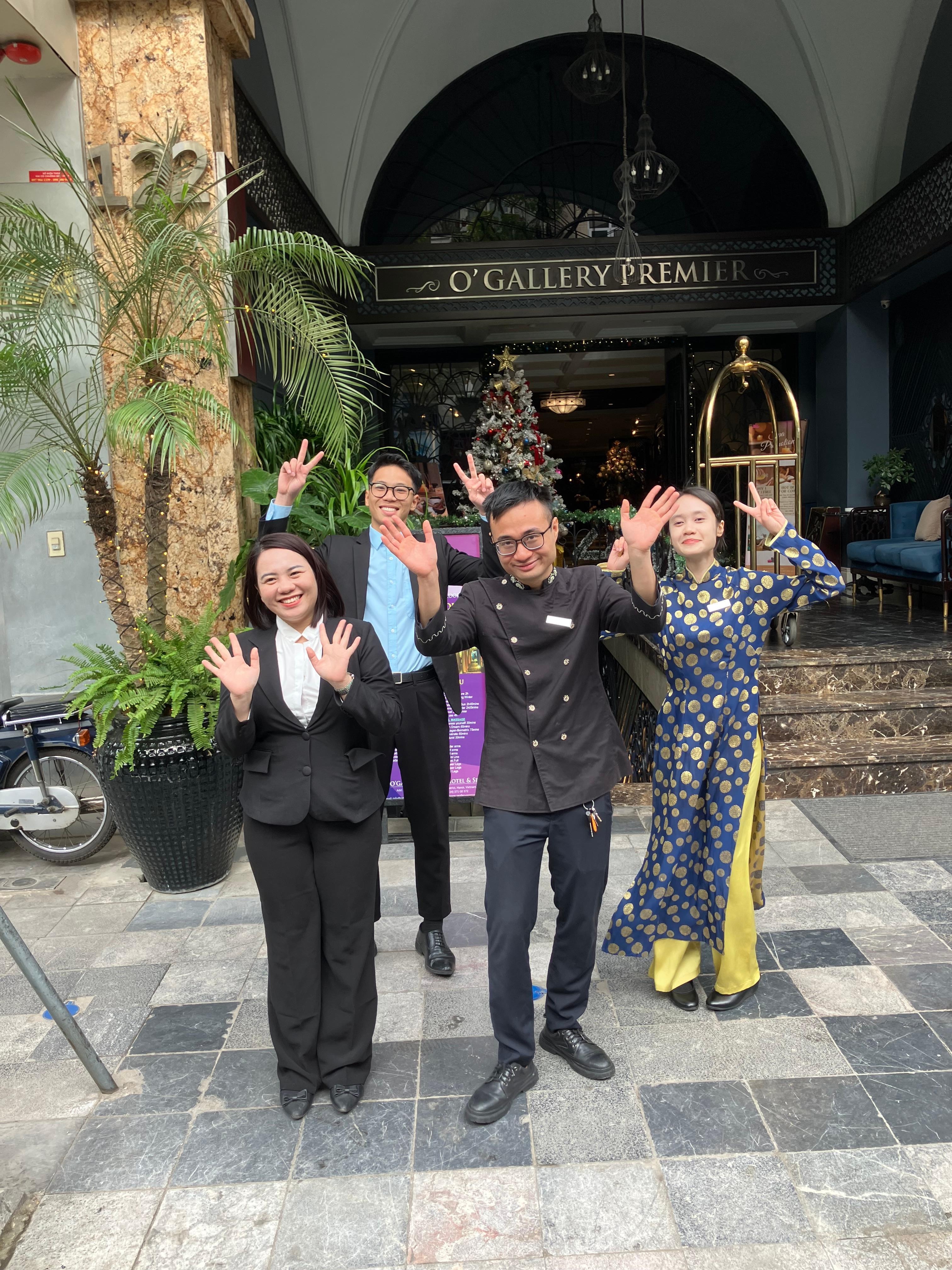 This charismatic and attentive crew took care of all our needs!