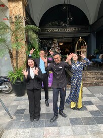 This charismatic and attentive crew took care of all our needs!