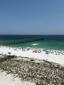 View from our front balcony.