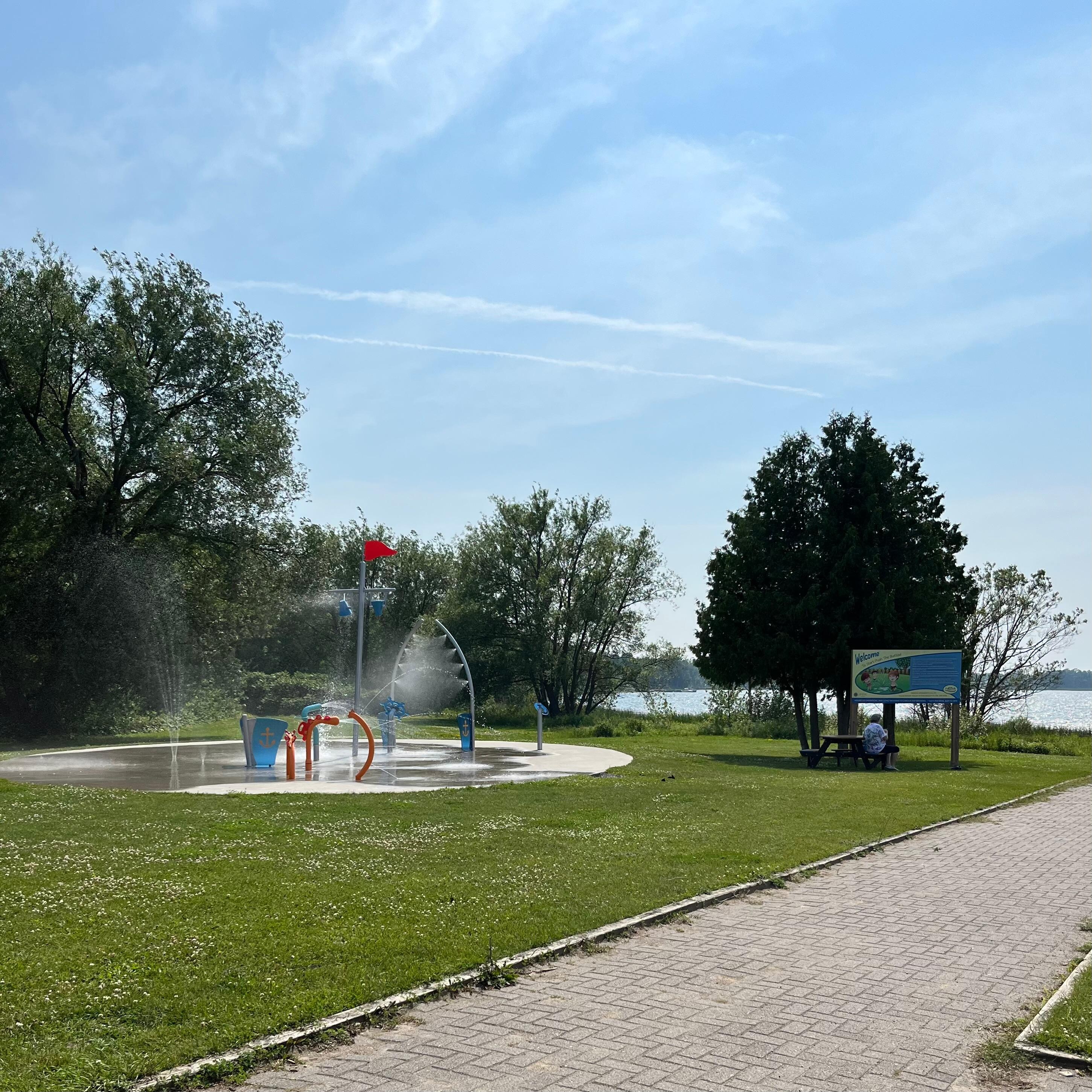 Beach at Little Current Dog friendly