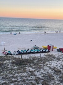Jet ski rentals and banana boat on site