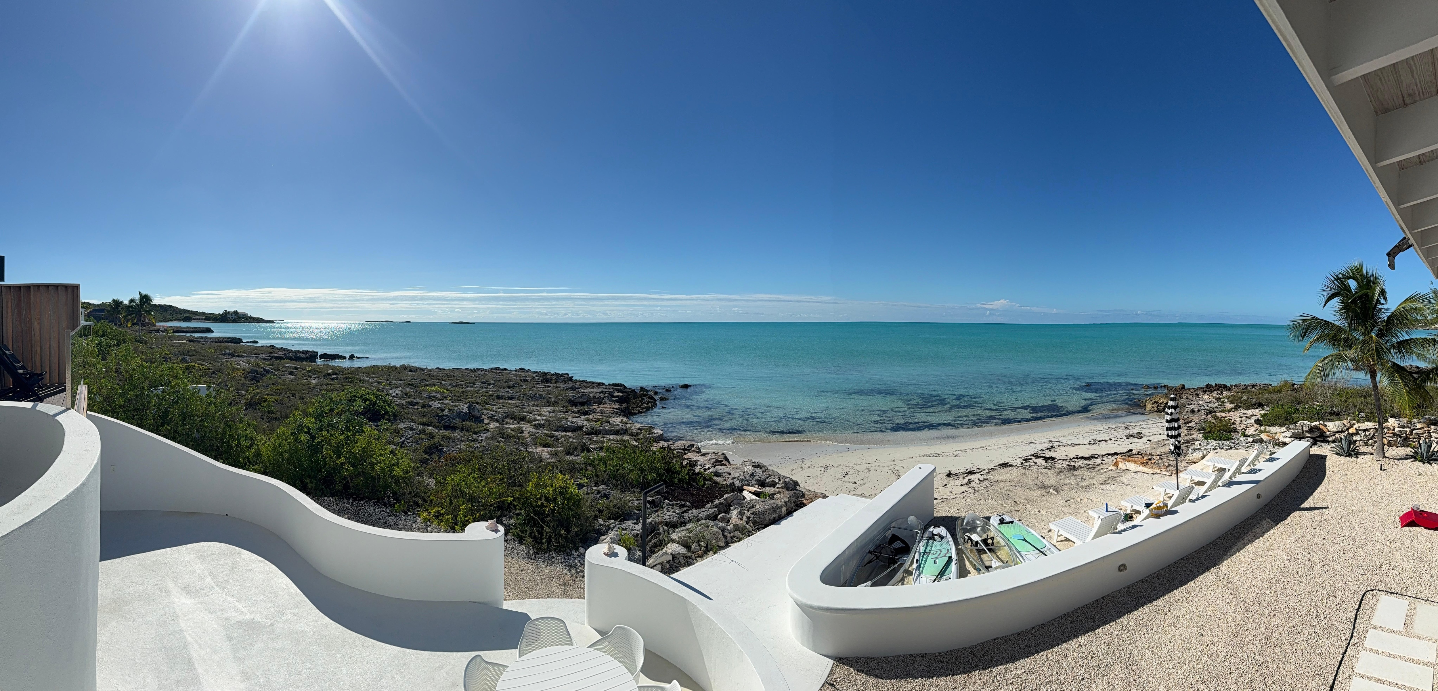 View from the back deck