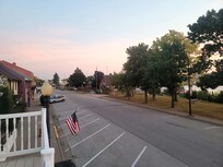 North from balcony