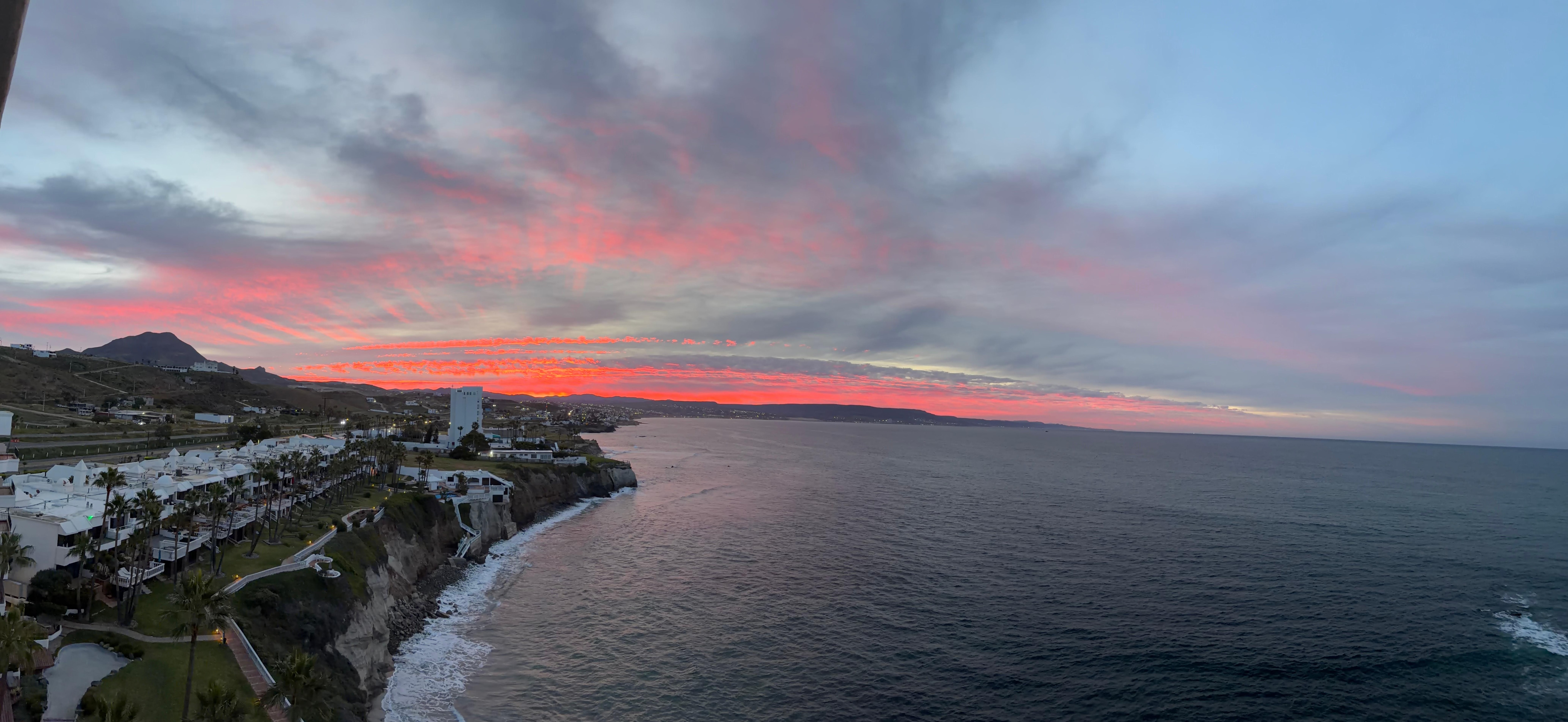Morning view from the balcony! 