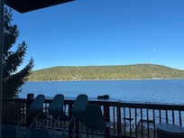 View from inside the house