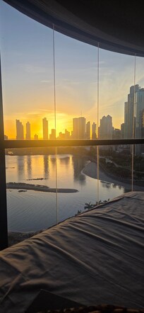 Daily sunsets from my bed