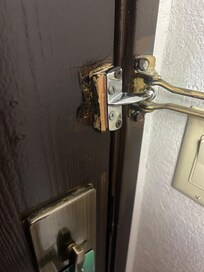 Door not secure
