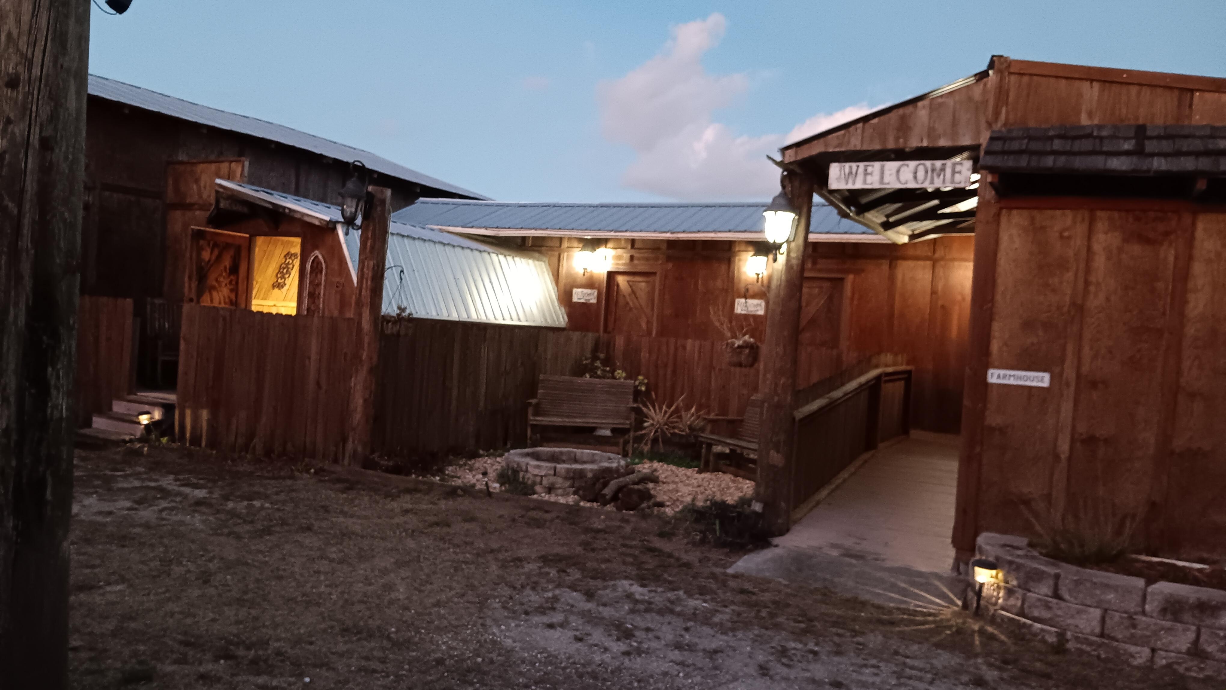 Unit and neighbor to the right