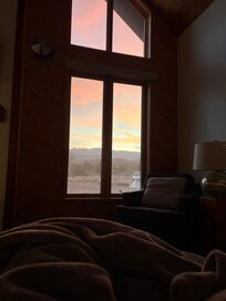 Great view at sunrise!