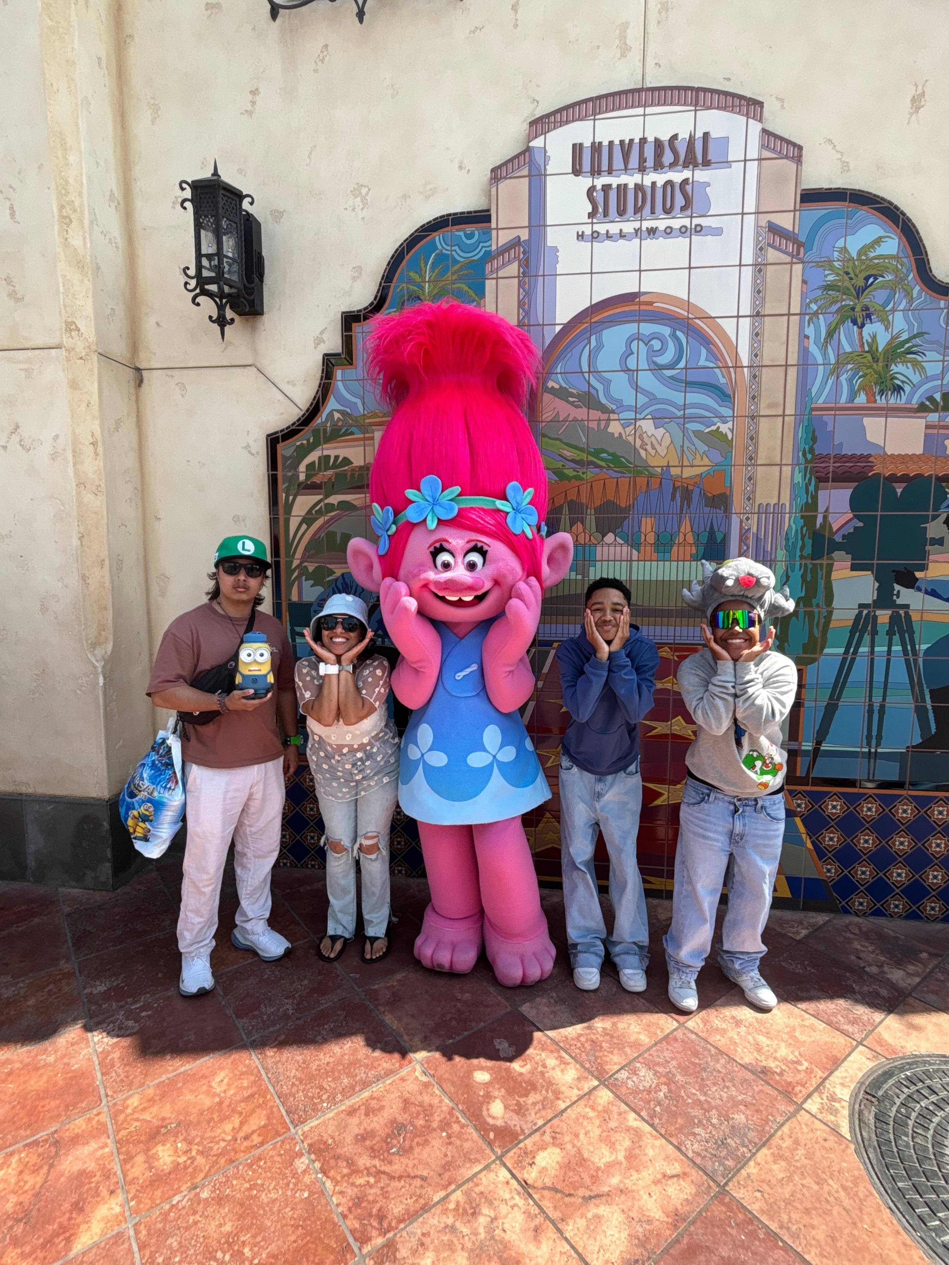 At Universal Studios 