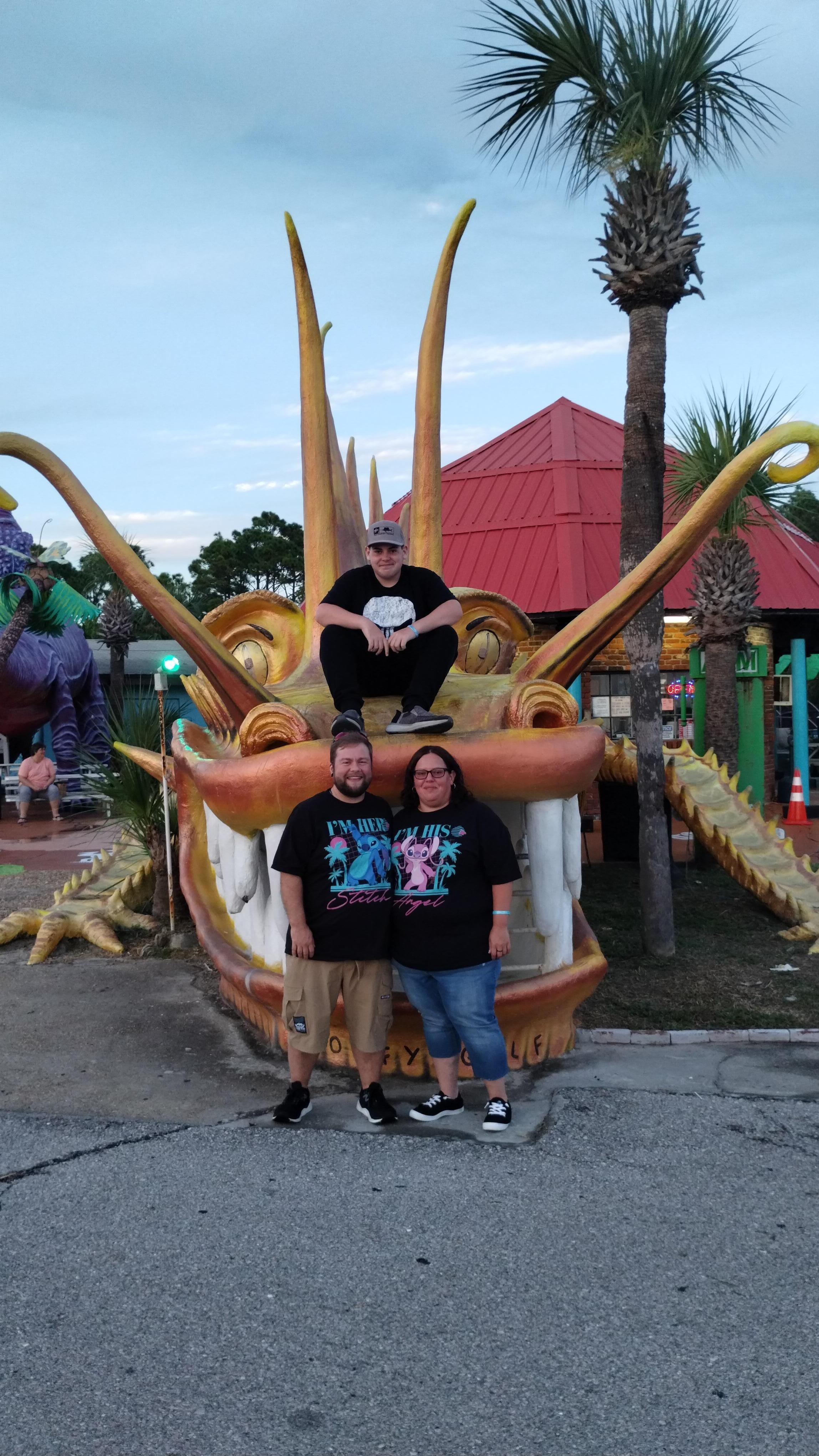 A night of putt putt at one the oldest courses in the area. Always a favorite every time we travel to Panama City Beach 