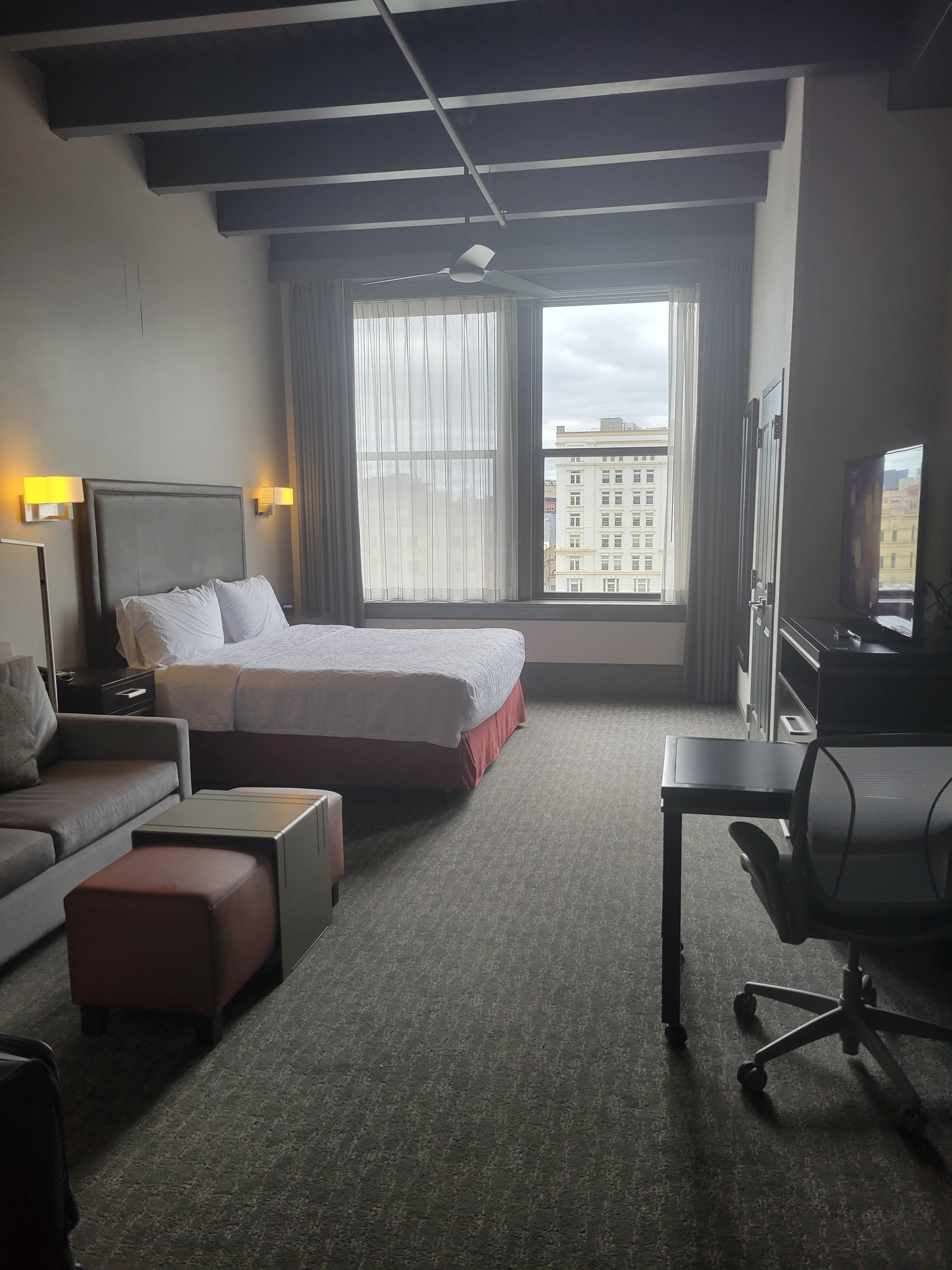 The room (kitchenette not pictured)