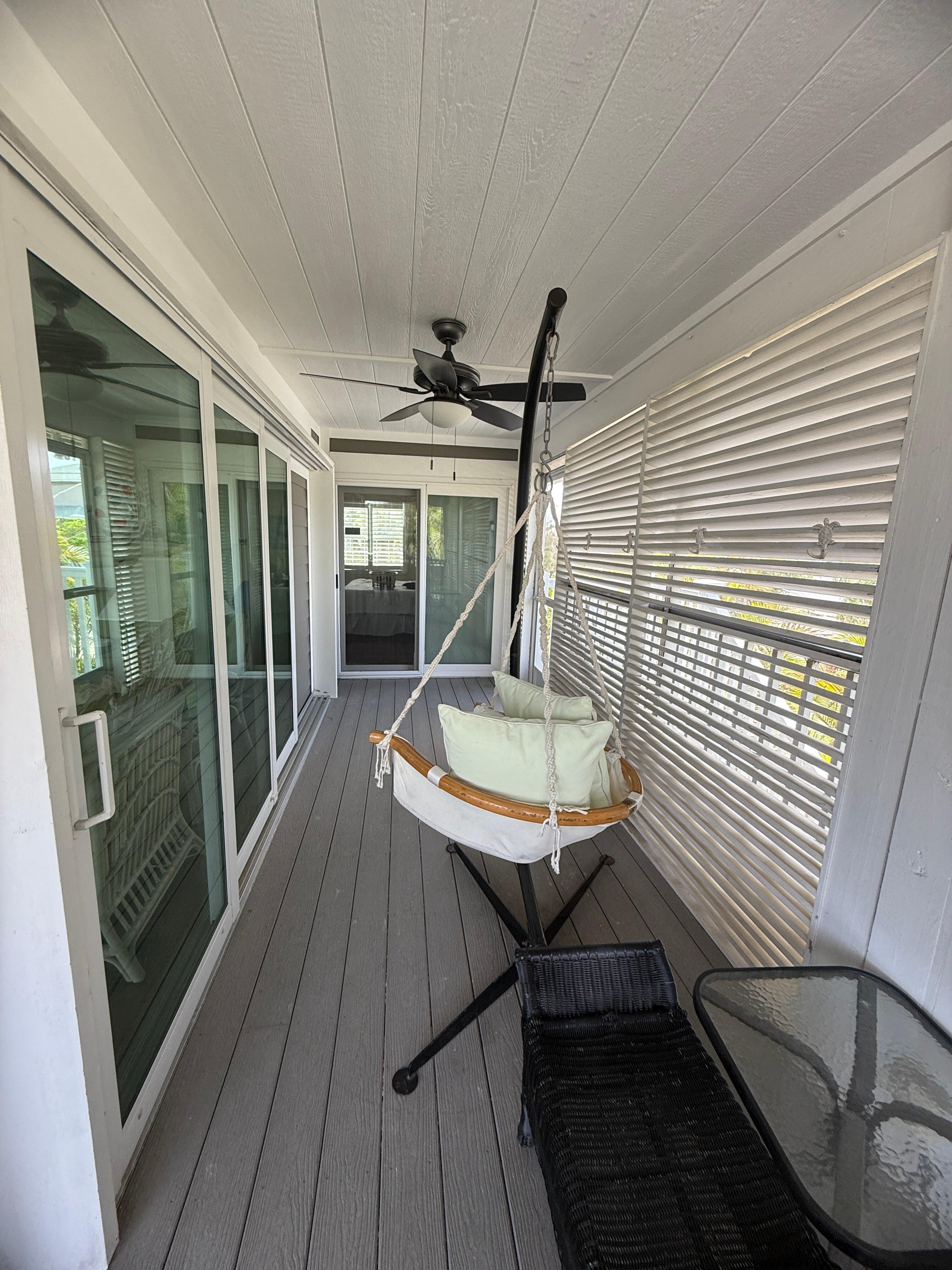 Part of the deck 