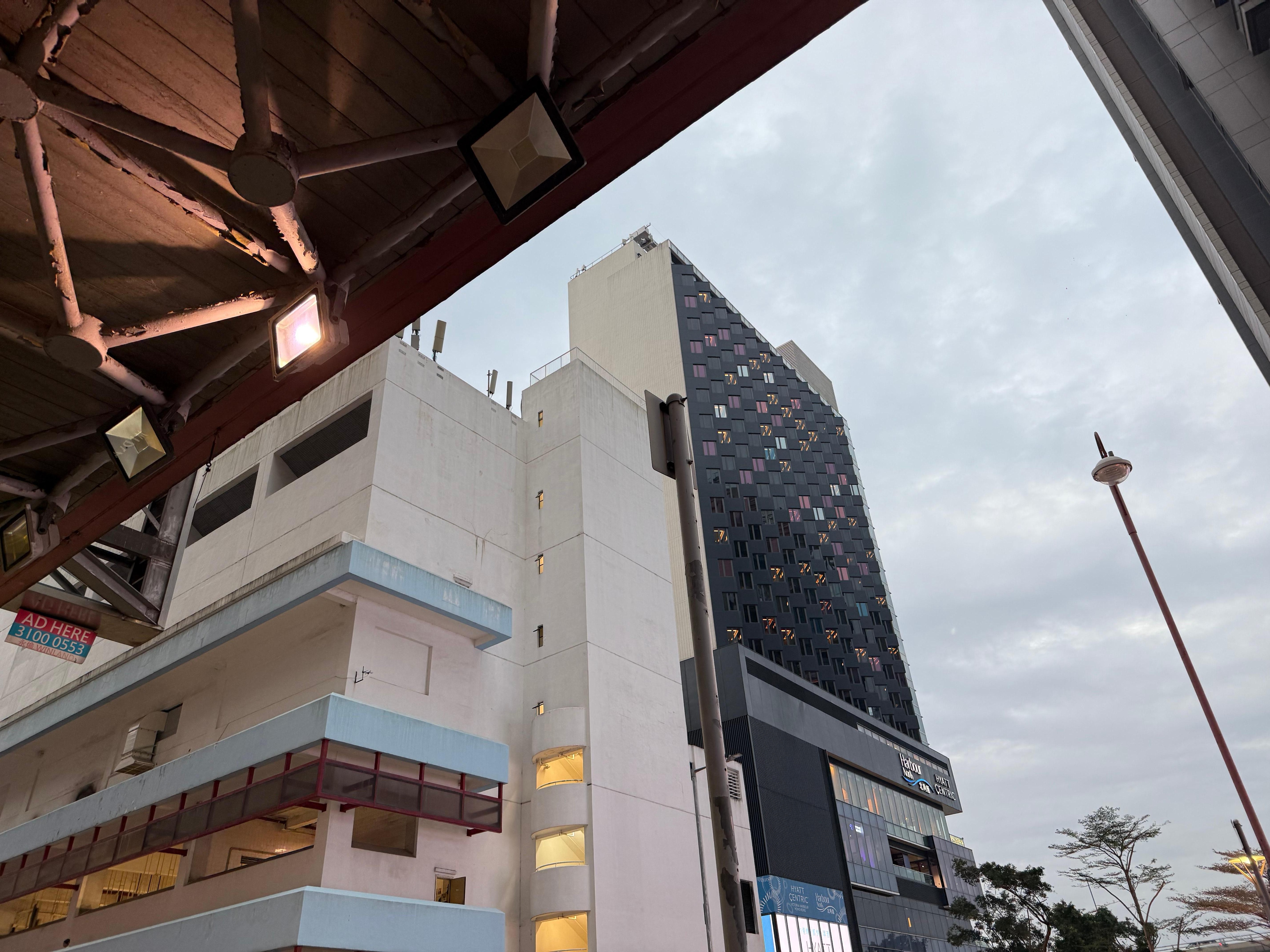 ホテルの外観です。