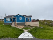 The front of the house