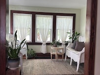 Front room of bungalow