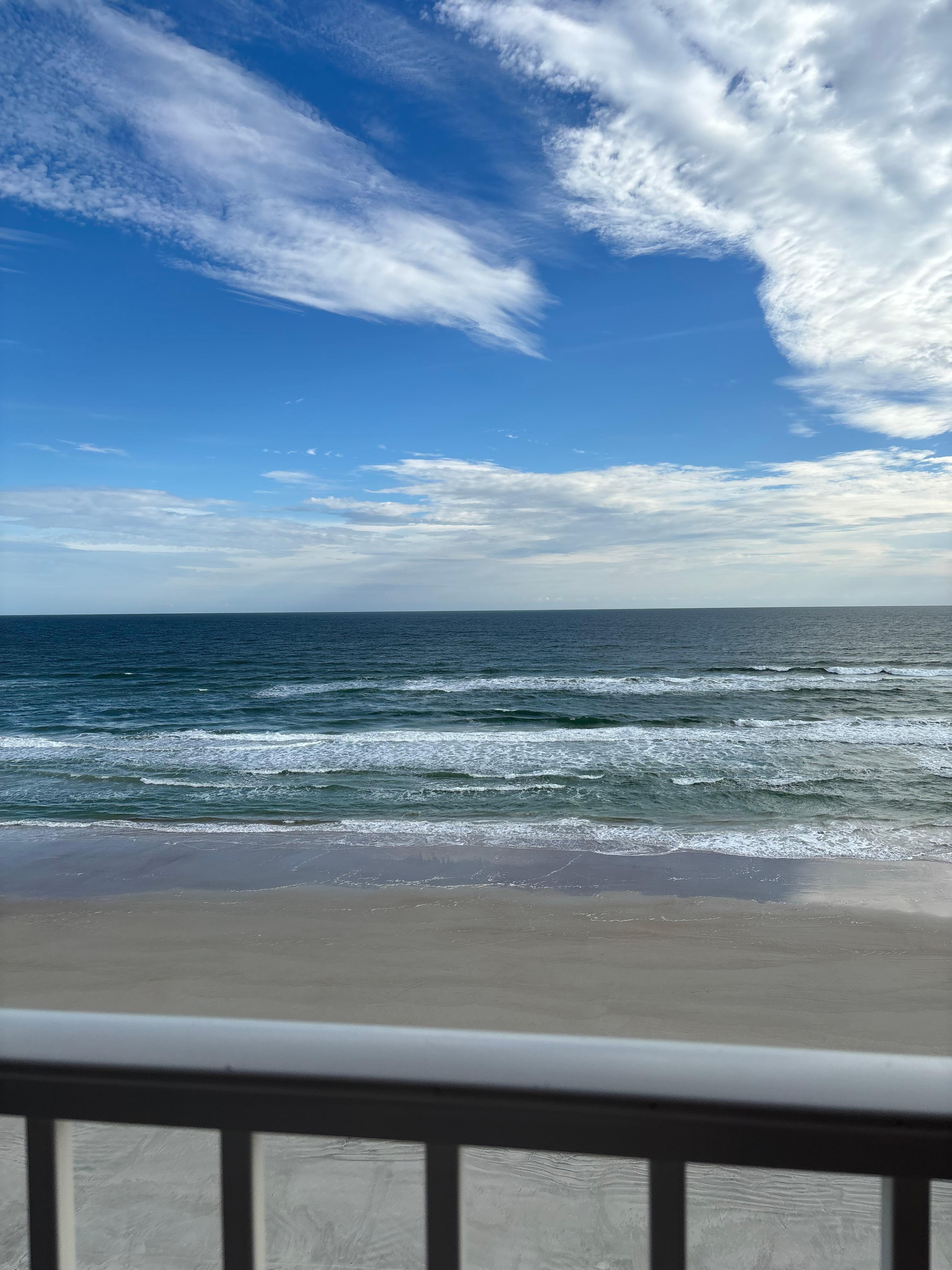 View from the balcony