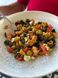 Seafood and pasta