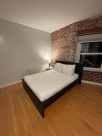 Bett: Foto mit Weitwinkel