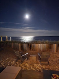 Early evening view of the bay from our bungalow! So beautiful!
