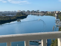 Intracoastal Waterway from the balcony of Harbourside #7715