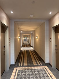 Pretty clean and neat hallways