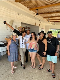 Stephanie “THANKS YOU” for making our first visit to D.R. magical
