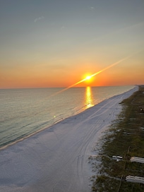 Another beautiful sunset enjoyed from the balcony