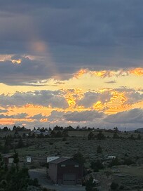 Beautiful sun sets .