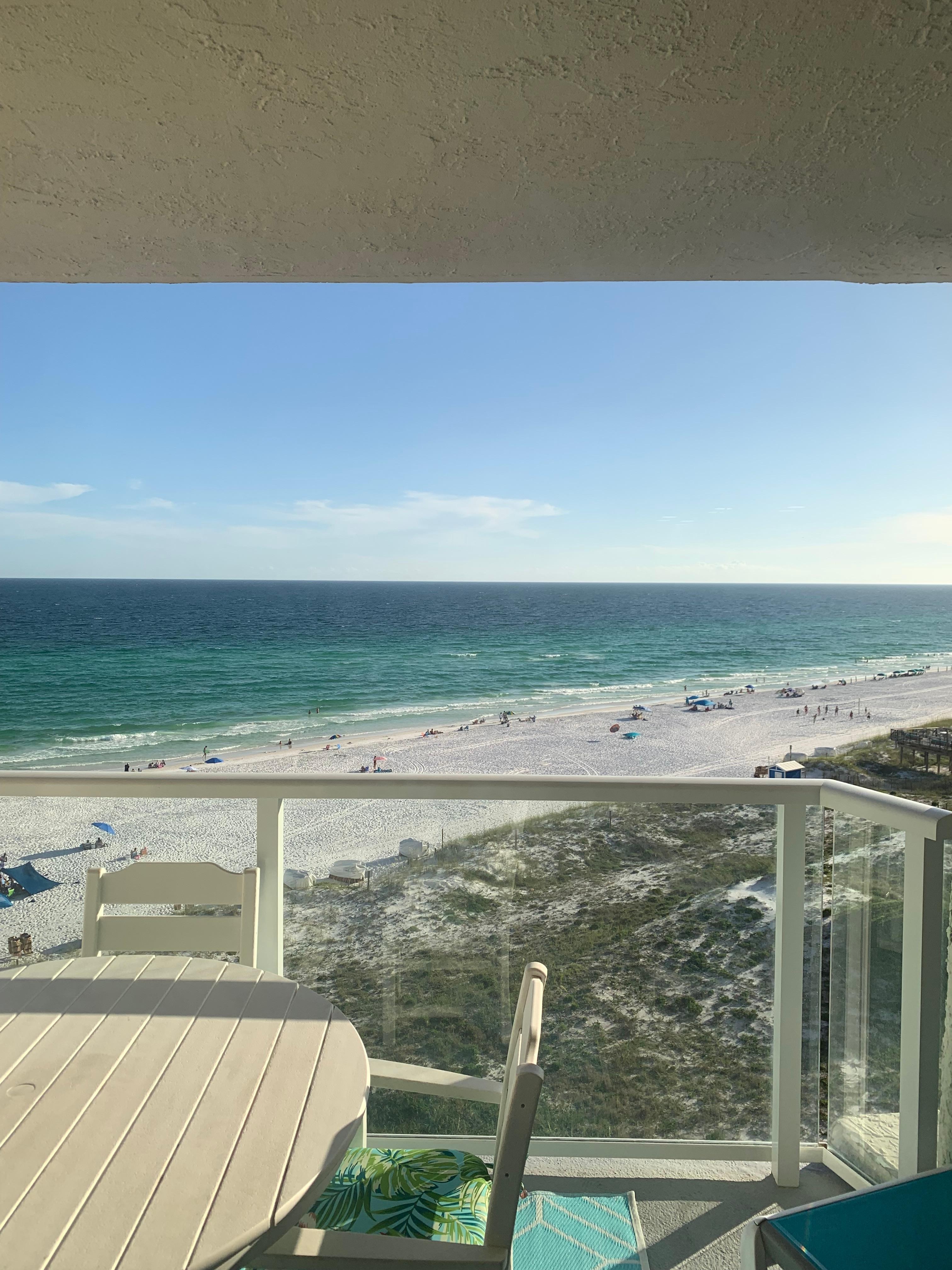 View from balcony of unit 