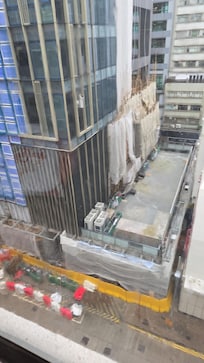 View from 7th Floor room window