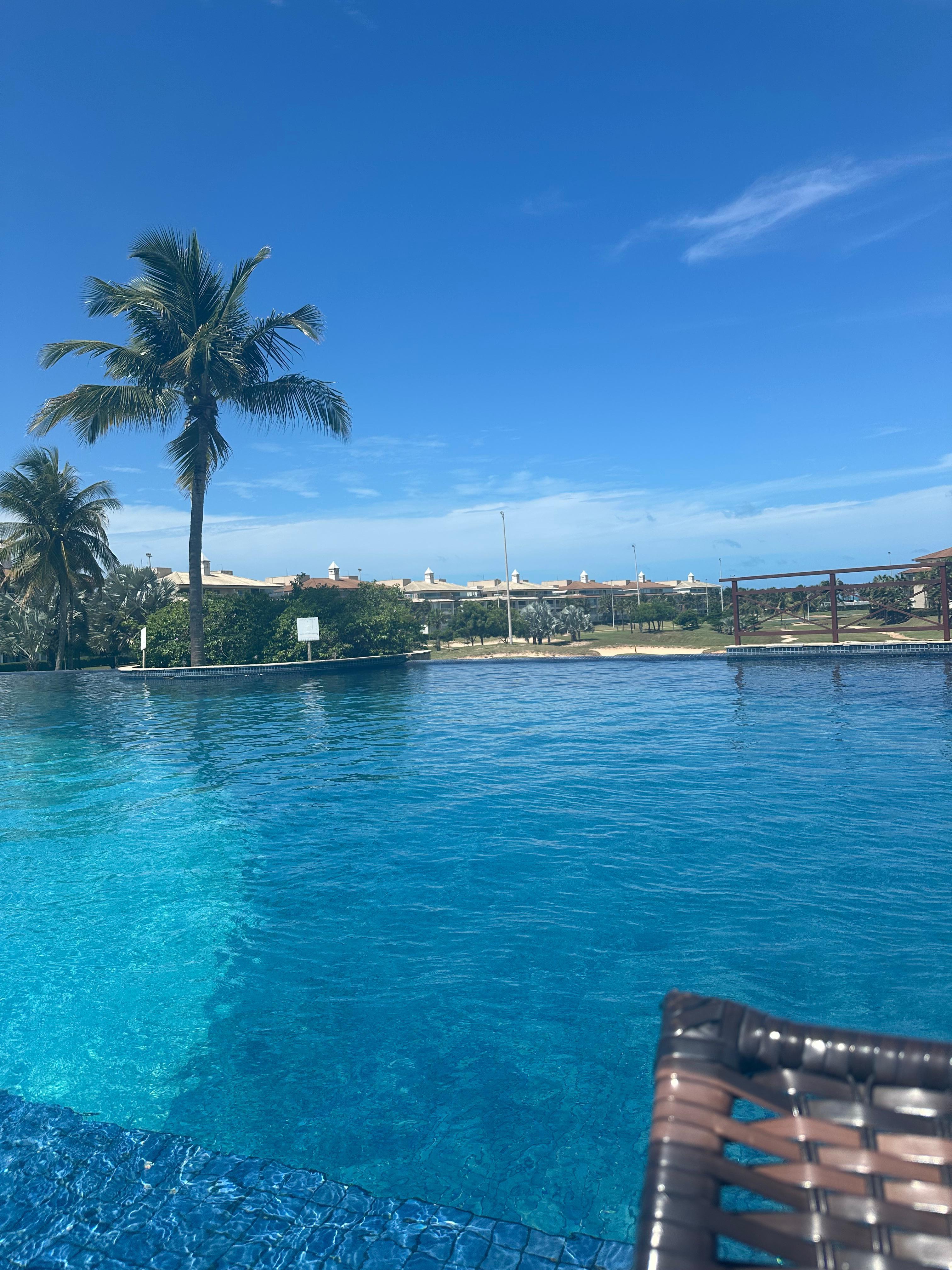 Piscina principal, ótimos dias de férias !