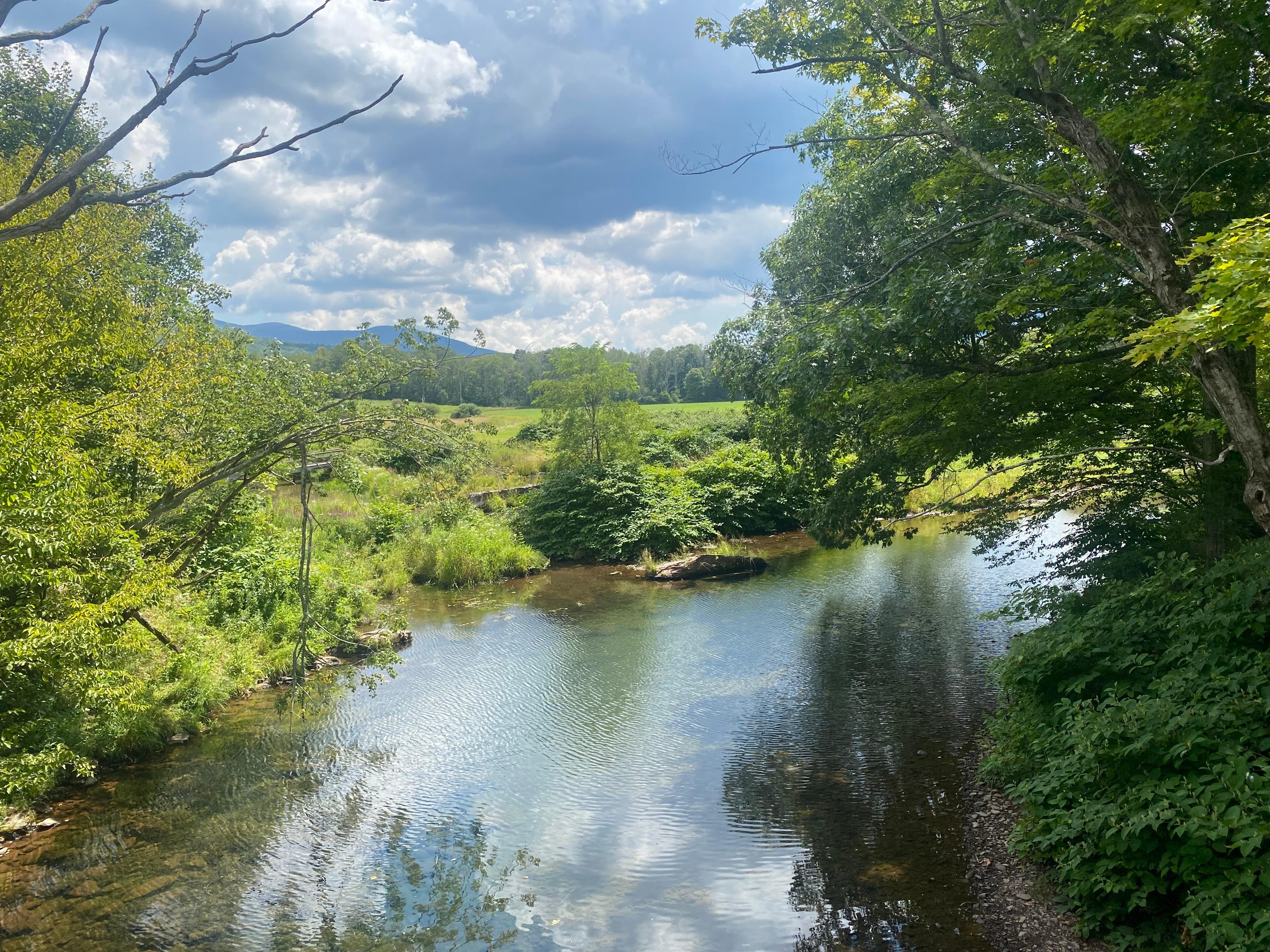 The Windham Path right behind the hotel