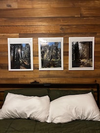 The bed was really comfortable! We all slept well!