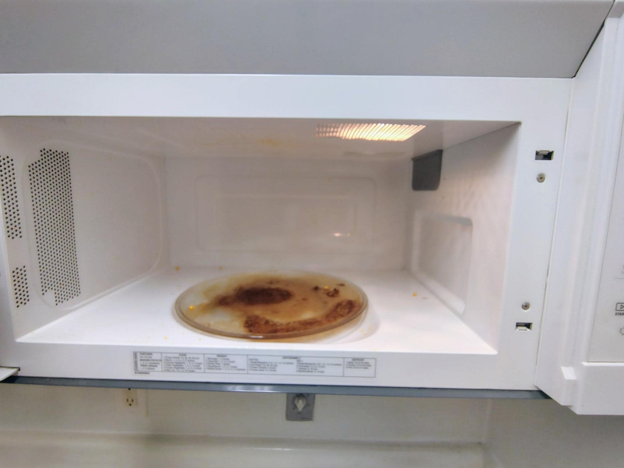 Microwave DISGUSTING 