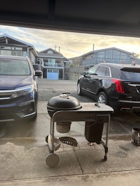 BBQ outside, so we could cook