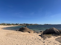Naher Strand, Blick Trévignon