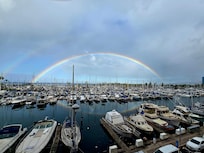 Hawaii gave us a goodbye send-off on our last day.