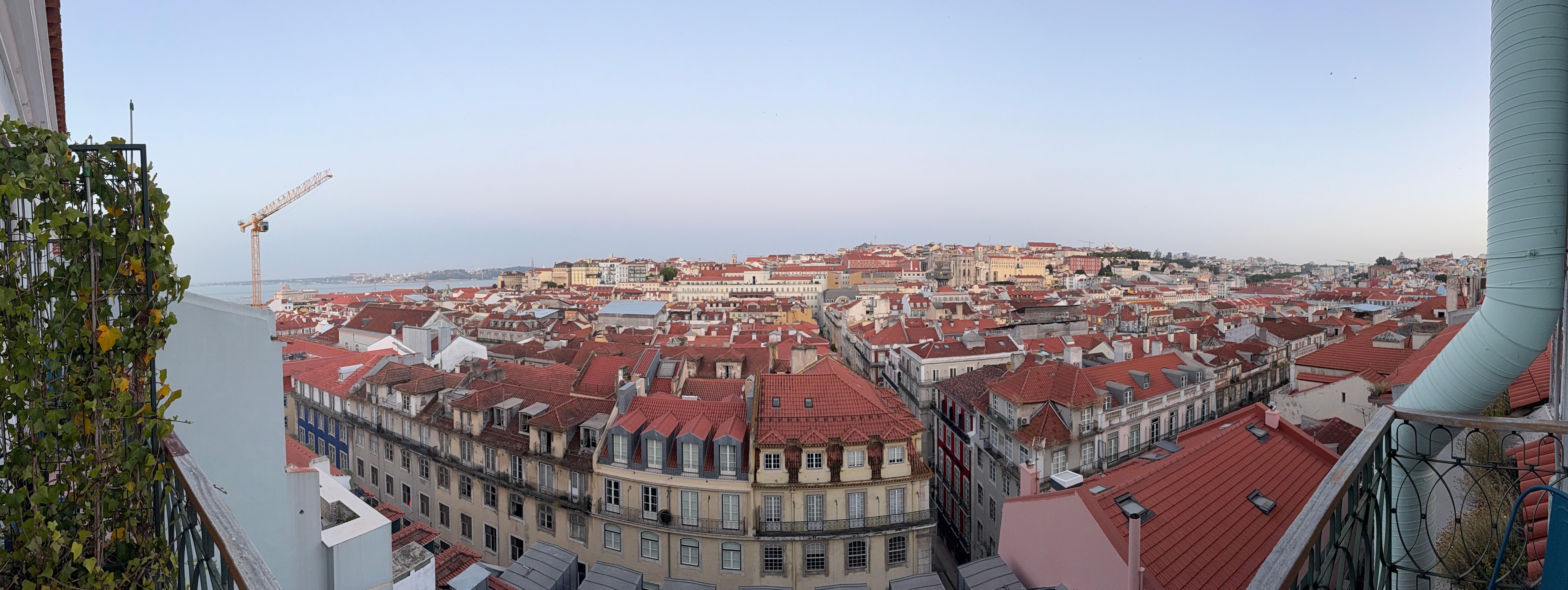 From our balcony
