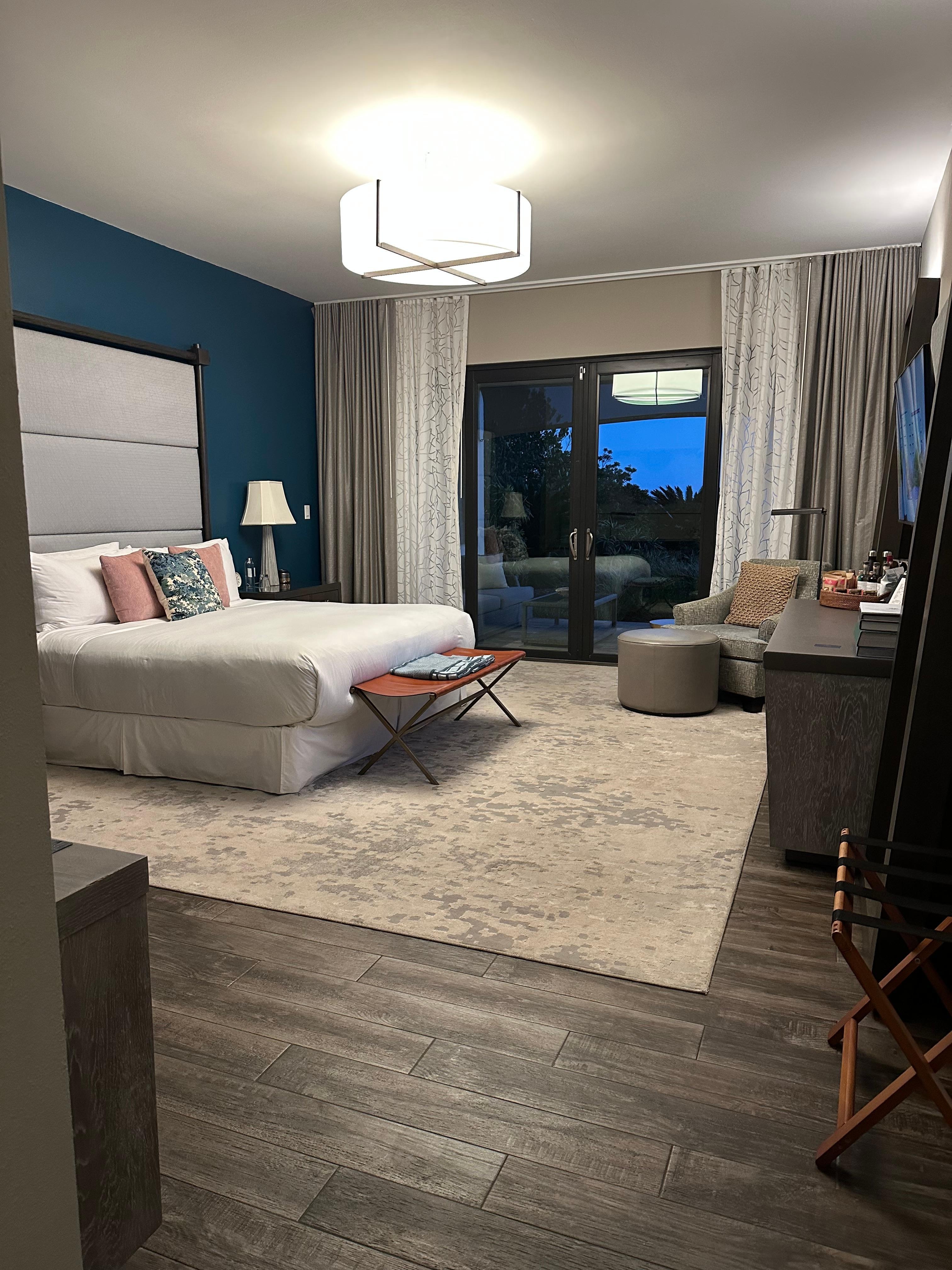 The King Terrace Room with balcony view