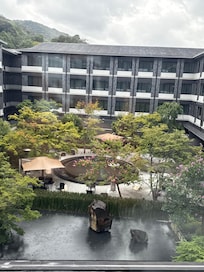 View from our room.