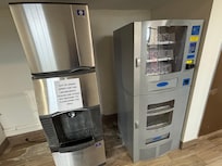 Broken ice machines throughout