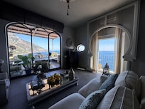 Living space and balcony