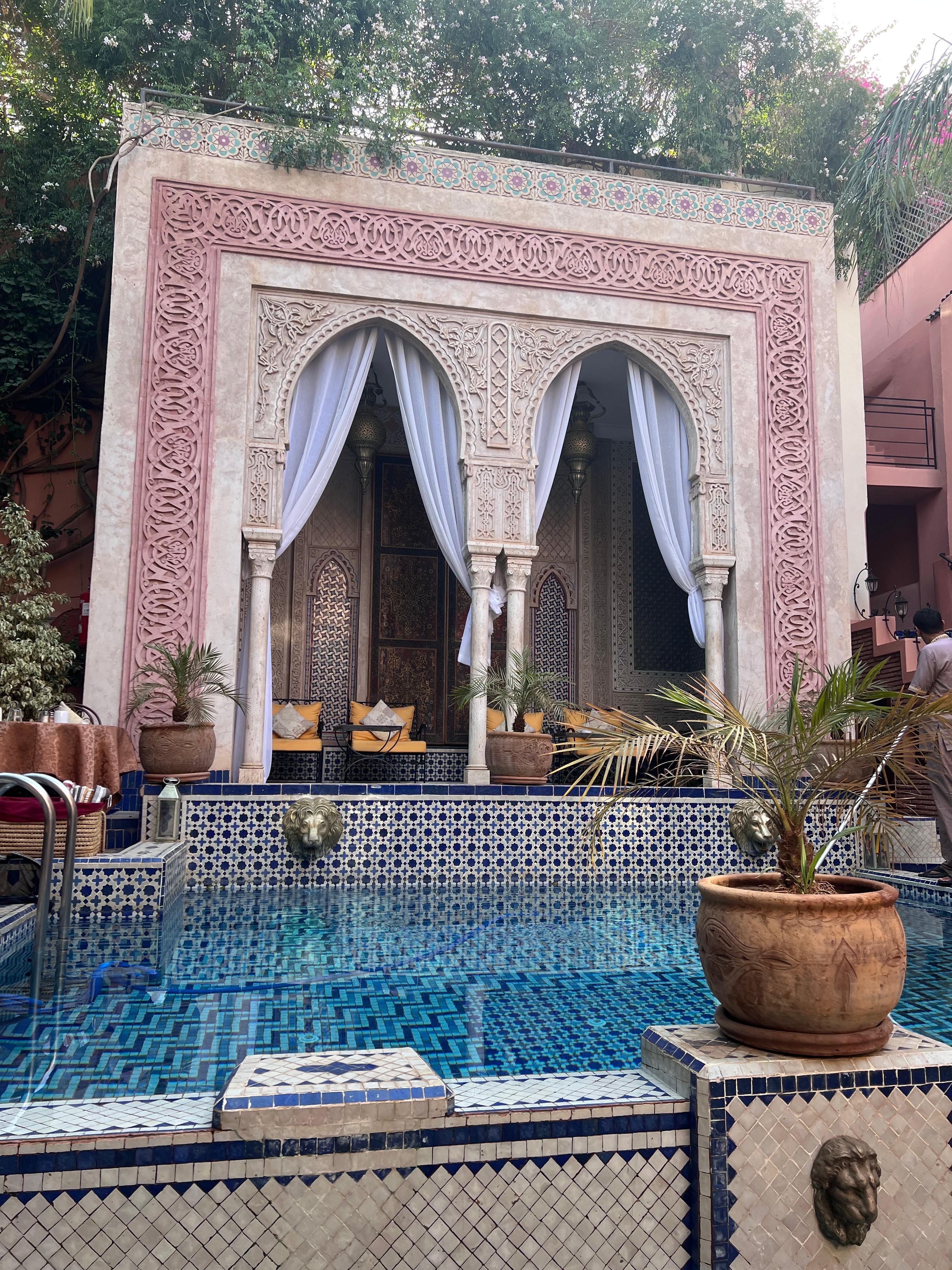 Main welcoming space. Definitely use the pool before you leave.