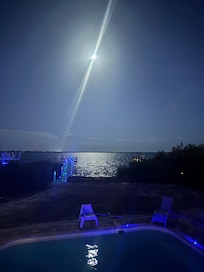 Dock at night