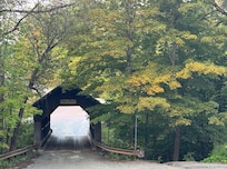 Emily’s bridge on Covered Bridge Rd on a morning walk.