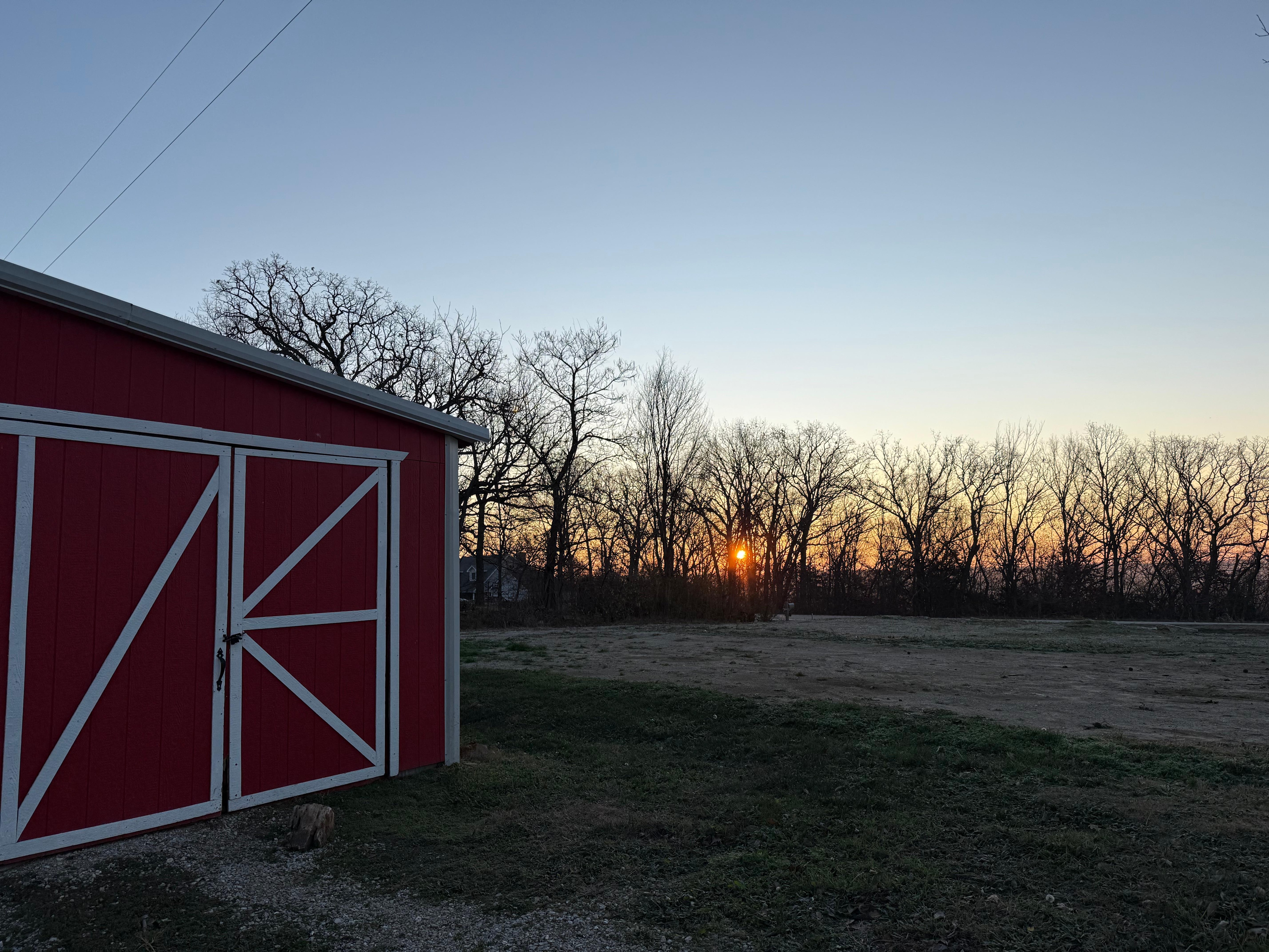 Sunrises each morning