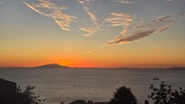 view from the terrace and balcony over Ischia
