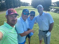 #1 seed foursome getting ready to tee off